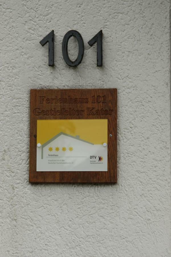 Ferienhaus "Gestiefelter Kater" Am See Im Bergland Kirchheim  Εξωτερικό φωτογραφία
